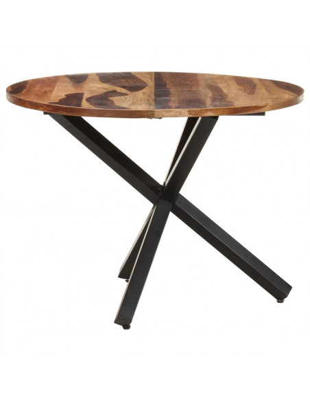 Tavolo da Pranzo 100x100x75 cm Legno di Acacia Finitura Miele