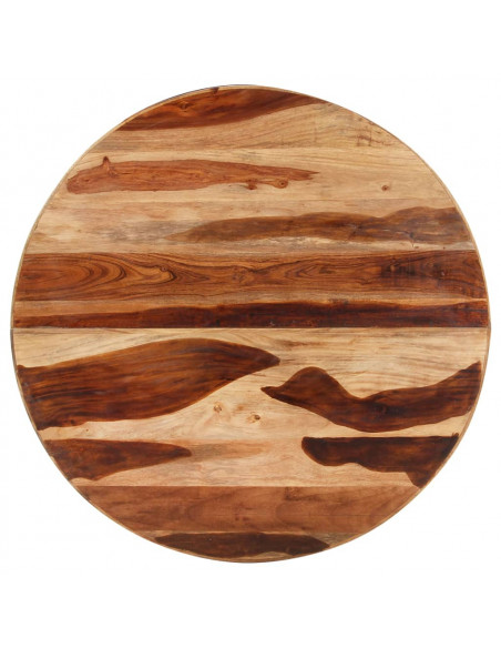 Tavolo da Pranzo 100x100x75 cm Legno di Acacia Finitura Miele