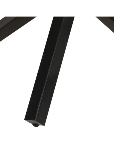 Tavolo da Pranzo 100x100x75 cm Legno di Acacia Finitura Miele