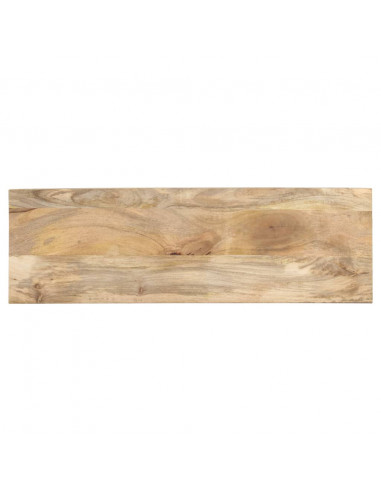 Tavolo Consolle 110x35x75 cm in Legno Massello di Mango