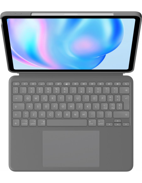 Logitech Combo Touch QWERTY Italiano Smart Connector Grigio