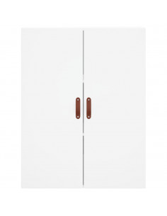 Mobile a Parete Bianco 69,5x34x90 cm