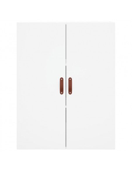 Mobile a Parete Bianco 69,5x34x90 cm
