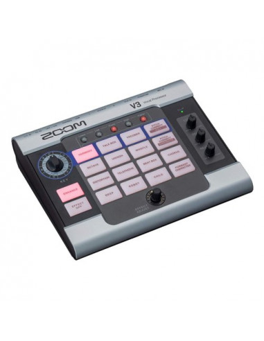 Multieffetto vocale Zoom V3 Silver e Black Silver e Black