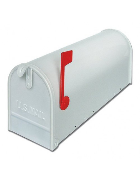 Cassetta posta americana Alubox 18USA1 VRBI TOPOLINO Bianco Bianco