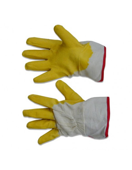 Guanti lavoro Neri 355010 Lisa C Beige e Giallo Beige e Giallo