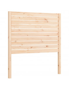 Giroletto con Testiera 100x200 cm in Legno Massello 2