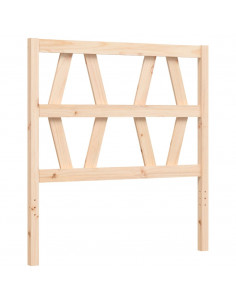 Giroletto con Testiera 100x200 cm in Legno Massello 2