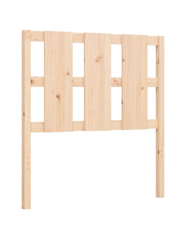 Giroletto con Testiera 100x200 cm in Legno Massello