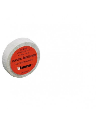KIT NASTRO ISOL 15MM 10M WHITE