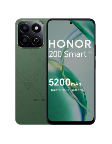 SMARTPHONE HONOR 200 SMART 5G 4+256GB GREEN TIM