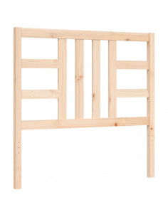 Giroletto con Testiera 100x200 cm in Legno Massello 2