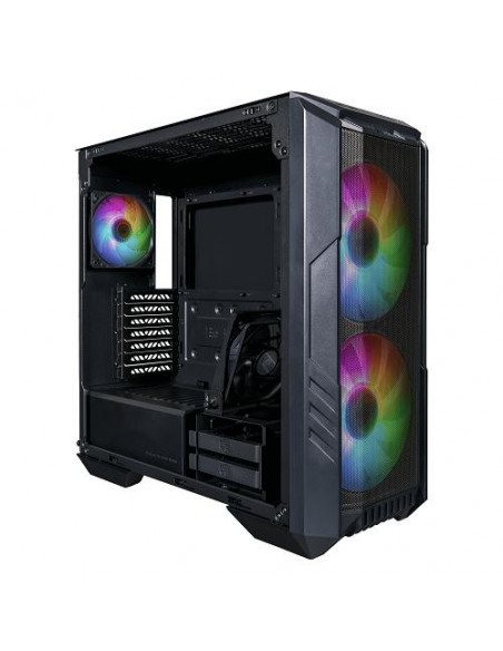 COOLER MASTER CASE HAF500 MID-TOWER E-ATX ARGB SIDE PANEL, BLACK