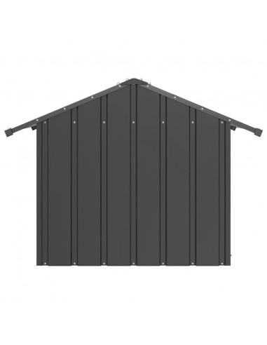 Casetta per Cani con Tetto 85x107x81 cm Acciaio Zincato