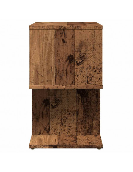 Comodino Legno Vecchio 50x30x51,5 cm Legno Multistrato
