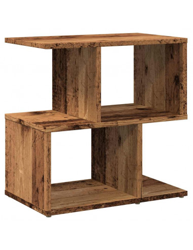 Comodino Legno Vecchio 50x30x51,5 cm Legno Multistrato