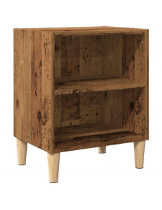 Comodino Legno Vecchio 40x30x50 cm in Legno Multistrato