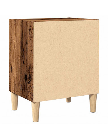 Comodino Legno Vecchio 40x30x50 cm in Legno Multistrato