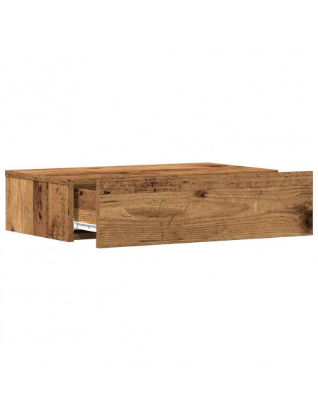 Comodino Legno Antico 60x35 cm in Legno Multistrato
