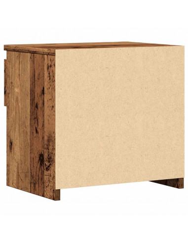 Comodino Legno Antico 40x30x39 cm in Legno Multistrato