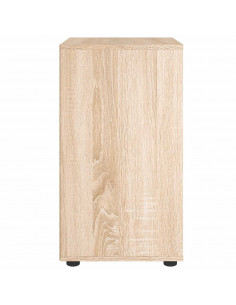 Credenza VISNES Rovere Sonoma 60x40x73 cm in Legno Multistrato