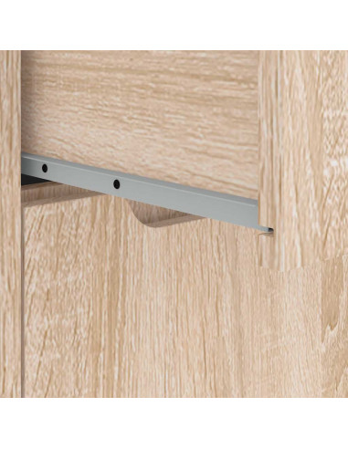 Credenza VISNES Rovere Sonoma 60x40x73 cm in Legno Multistrato