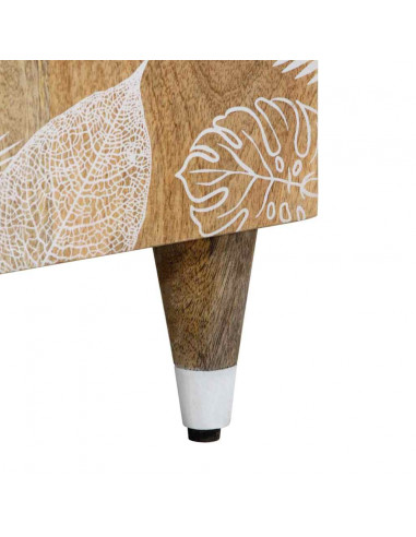 Credenza 60x33,5x75 cm in Legno Massello di Mango