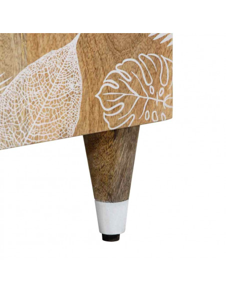 Credenza 60x33,5x75 cm in Legno Massello di Mango