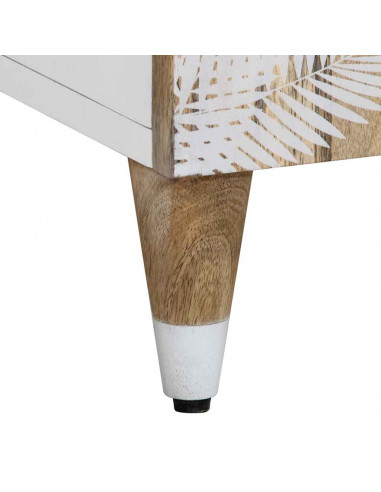 Credenza 60x33,5x75 cm in Legno Massello di Mango