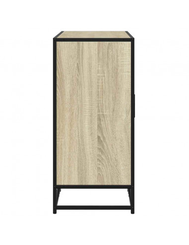 Credenza Rovere Sonoma 92x35x76 cm in Legno Multistrato