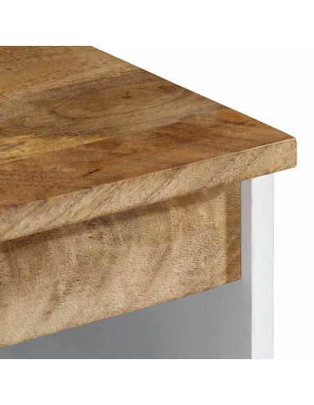 Credenza 60x33,5x75 cm in Legno Massello di Mango