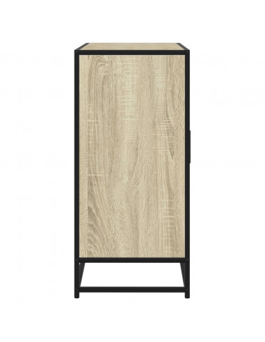 Credenza Rovere Sonoma 92x35x76 cm in Legno Multistrato