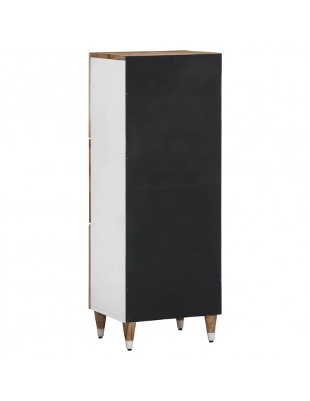 Credenza 40x33,5x110 cm in Legno Massello di Mango