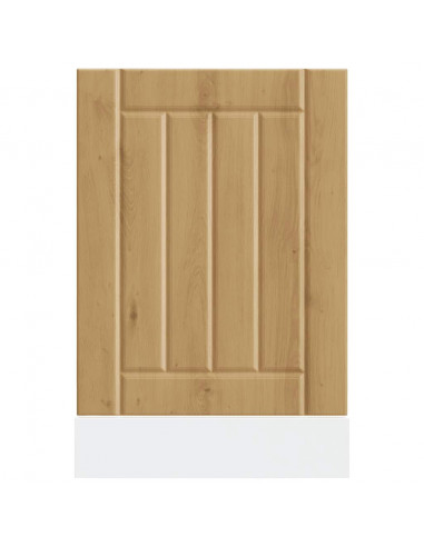 Pannello Lavastoviglie Rovere Artigianale Legno Multistrato