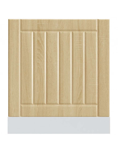 Pannello Lavastoviglie Lucca Rovere Sonoma in Legno Multistrato