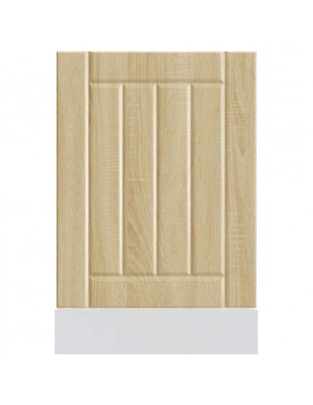 Pannello Lavastoviglie Lucca Rovere Sonoma in Legno Multistrato