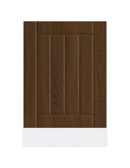 Pannello Lavastoviglie Lucca Rovere Marrone Legno Multistrato