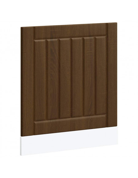 Pannello Lavastoviglie Lucca Rovere Marrone Legno Multistrato