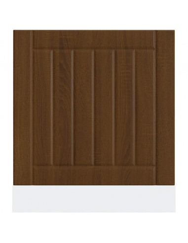 Pannello Lavastoviglie Lucca Rovere Marrone Legno Multistrato