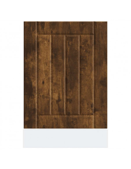 Pannello Lavastoviglie Lucca Rovere Fumo in Legno Multistrato