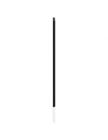 Pannello Lavastoviglie Lucca Nero in Legno Multistrato