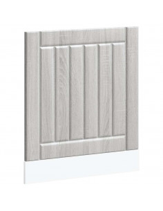 Pannello Lavastoviglie Lucca Grigio Sonoma in Legno Multistrato