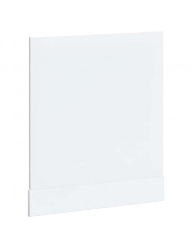 Pannello Lavastoviglie Lucca Bianco in Legno Multistrato