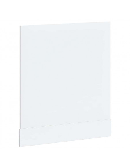 Pannello Lavastoviglie Lucca Bianco in Legno Multistrato