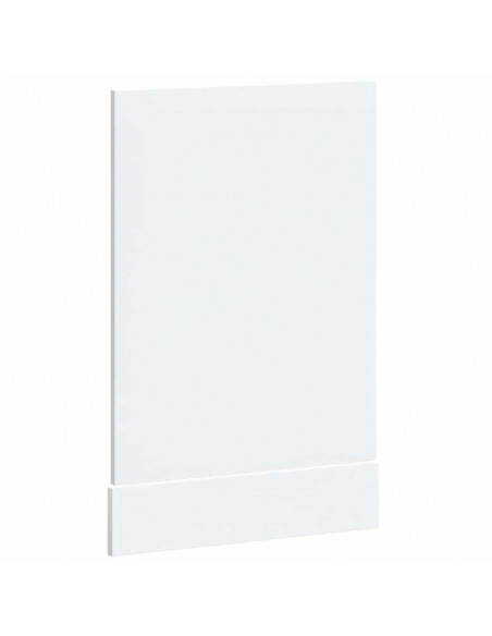 Pannello Lavastoviglie Lucca Bianco in Legno Multistrato