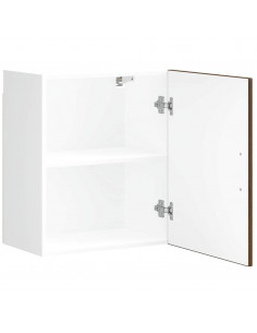 Pensili da Cucina 2 pz Porto Rovere Marrone Legno Multistrato