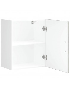 Pensili da Cucina 2 pz Porto Grigio Cemento Legno Multistrato