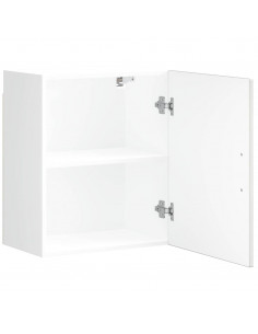 Pensili da Cucina 2 pz Porto Bianco Lucido in Legno Multistrato