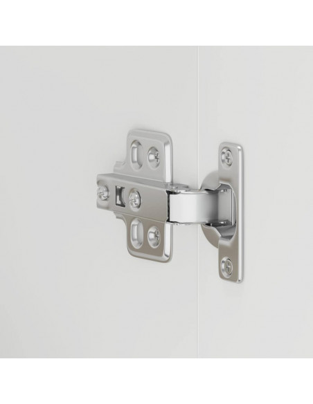 Pensili da Cucina 2 pz Porto Bianco in Legno Multistrato