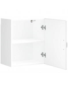 Pensili da Cucina 2 pz Kalmar Bianco in Legno Multistrato